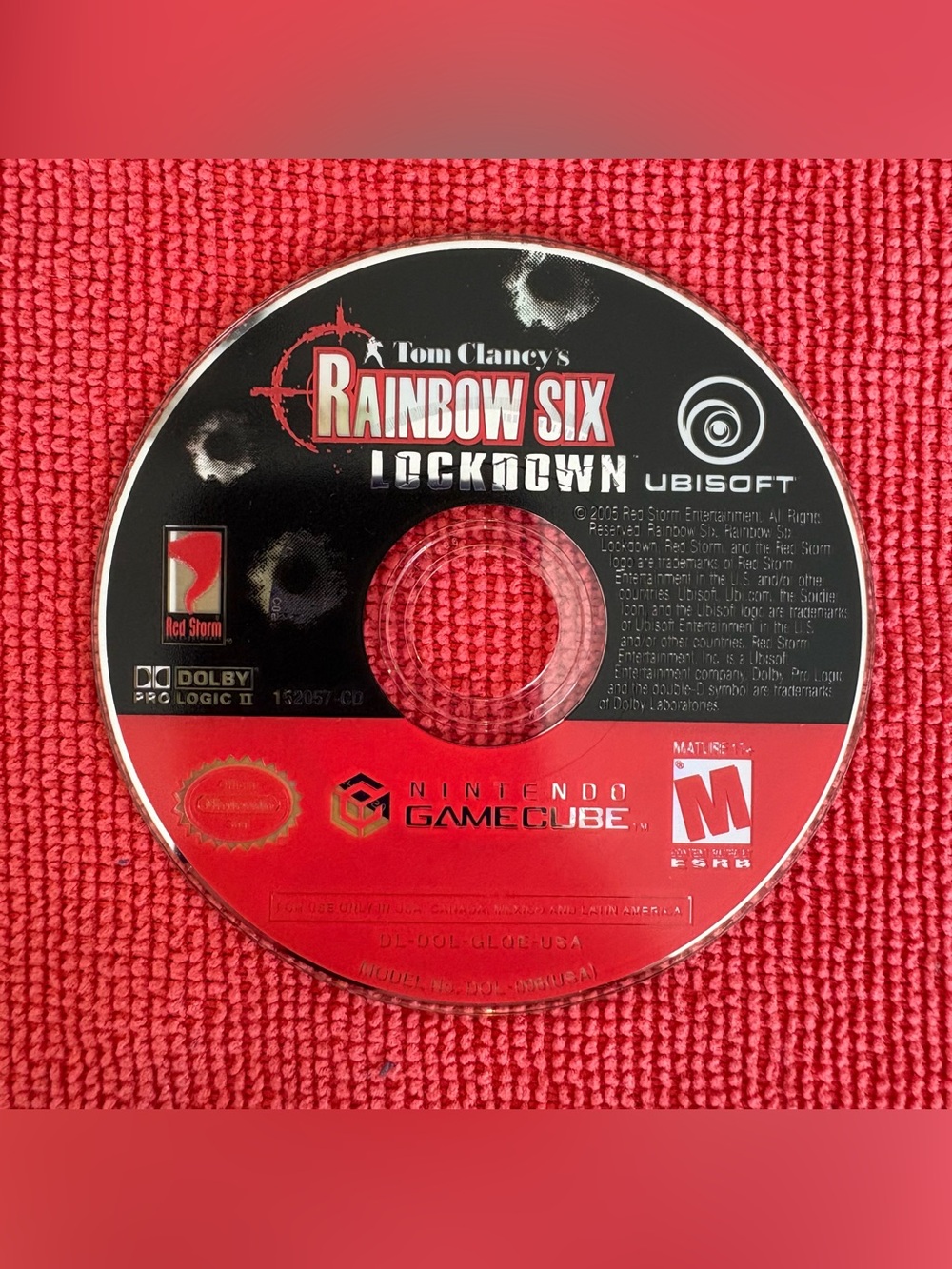 Tom Clancy's Rainbow Six Lockdown (Nintendo GameCube) Disc Only - Tested & Works